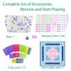 American Mahjong Game Set, Acrylic Portable Carrying Mahjong,160 Premium Green Tiles,Western Mahjong Tiles Set,Complete Ma Jong Set (Acrylic-Green) view 4