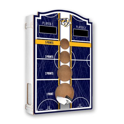 Fan Creations NHL Nashville Predators Brightline Wall Bean Bag Toss