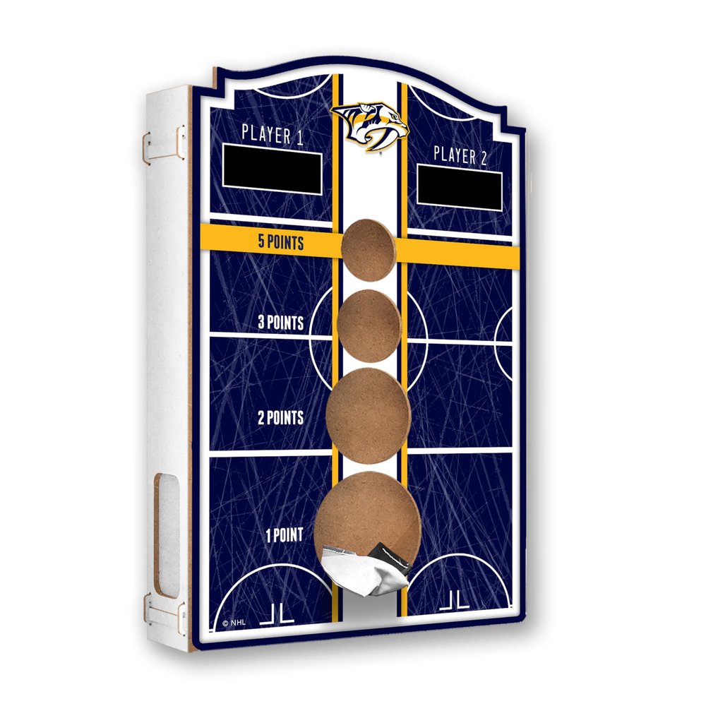 Fan Creations NHL Nashville Predators Brightline Wall Bean Bag Toss