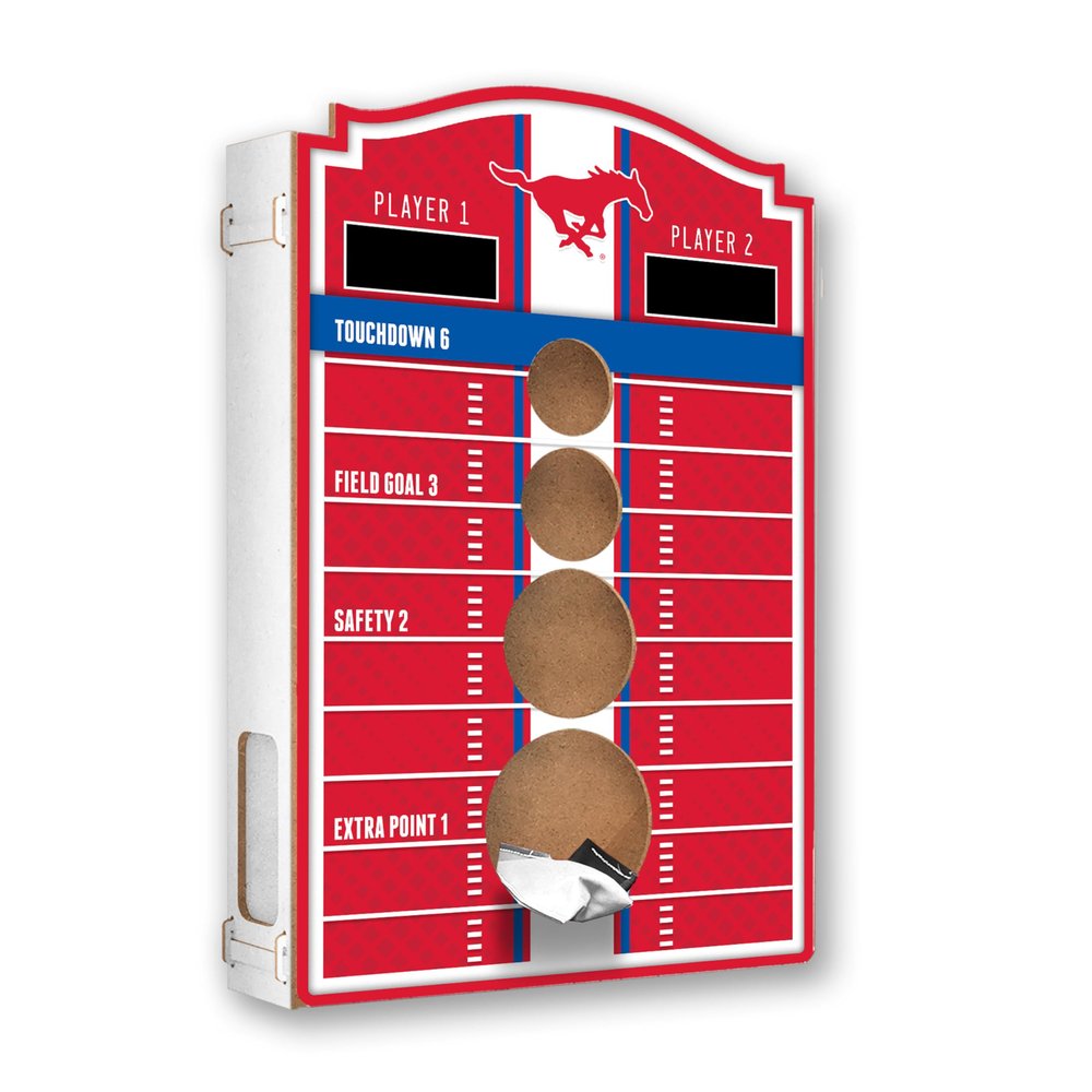 Fan Creations NCAA Southern Methodist Mustangs Brightline Wall Bean Bag Toss