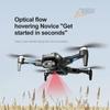 4k Drone (Equipped with dual cameras), Foldable Dron, small-scale Drone With Height Setting Function, Six-pass Gyroscope, Gesture Photo, Video Recording, Headless Mode, Emergency Stop, Trajectory Gravity Sensing, and Auto-photography for Adults and T view 4