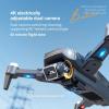 4k Drone (Equipped with dual cameras), Foldable Dron, small-scale Drone With Height Setting Function, Six-pass Gyroscope, Gesture Photo, Video Recording, Headless Mode, Emergency Stop, Trajectory Gravity Sensing, and Auto-photography for Adults and T view 2