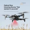 4k Drone (Equipped with dual cameras), Foldable Dron, small-scale Drone With Height Setting Function, Six-pass Gyroscope, Gesture Photo, Video Recording, Headless Mode, Emergency Stop, Trajectory Gravity Sensing, and Auto-photography for Adults and T view 4