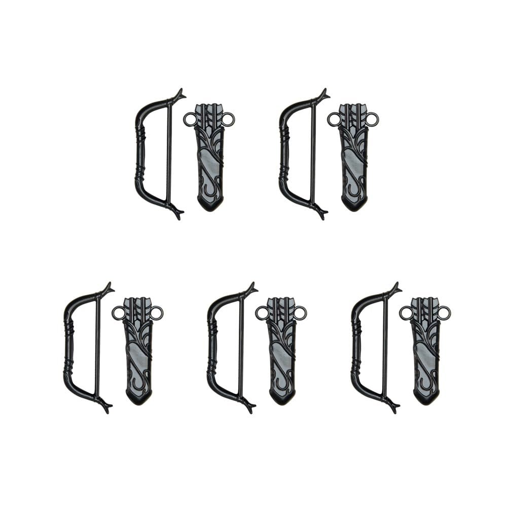 Building Block Weapon Accessory Bow and Corssbow (5 Sets)