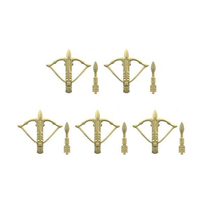 Building Block Weapon Accessory Bow and Corssbow (5 Sets)