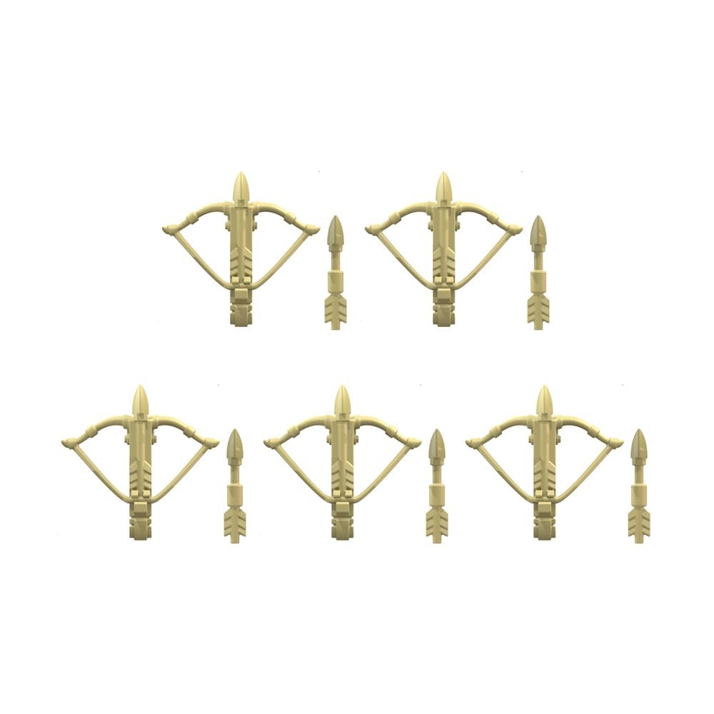Building Block Weapon Accessory Bow and Corssbow (5 Sets)