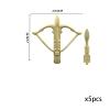 Building Block Weapon Accessory Bow and Corssbow (5 Sets) view 2