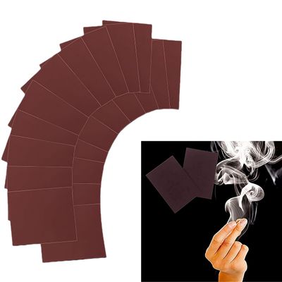 20Pcs Finger Smoke Magic Trick,Magic Prop Tool Ultimate Magic Kit Cool Close-Up Magic Trick Finger's Smoke Hell's Smoke Stage Stuffs Fantasy Props