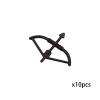 Building Block Weapon Accessory Bow and Corssbow (10pcs) view 2