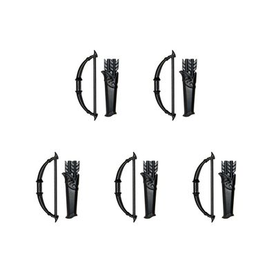 Building Block Weapon Accessory Bow and Corssbow (5 Sets)