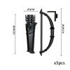 Building Block Weapon Accessory Bow and Corssbow (5 Sets) view 2