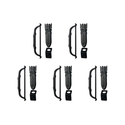 Building Block Weapon Accessory Bow and Corssbow 5 Sets