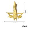 Building Block Weapon Accessory Bow and Corssbow (5pcs) view 2