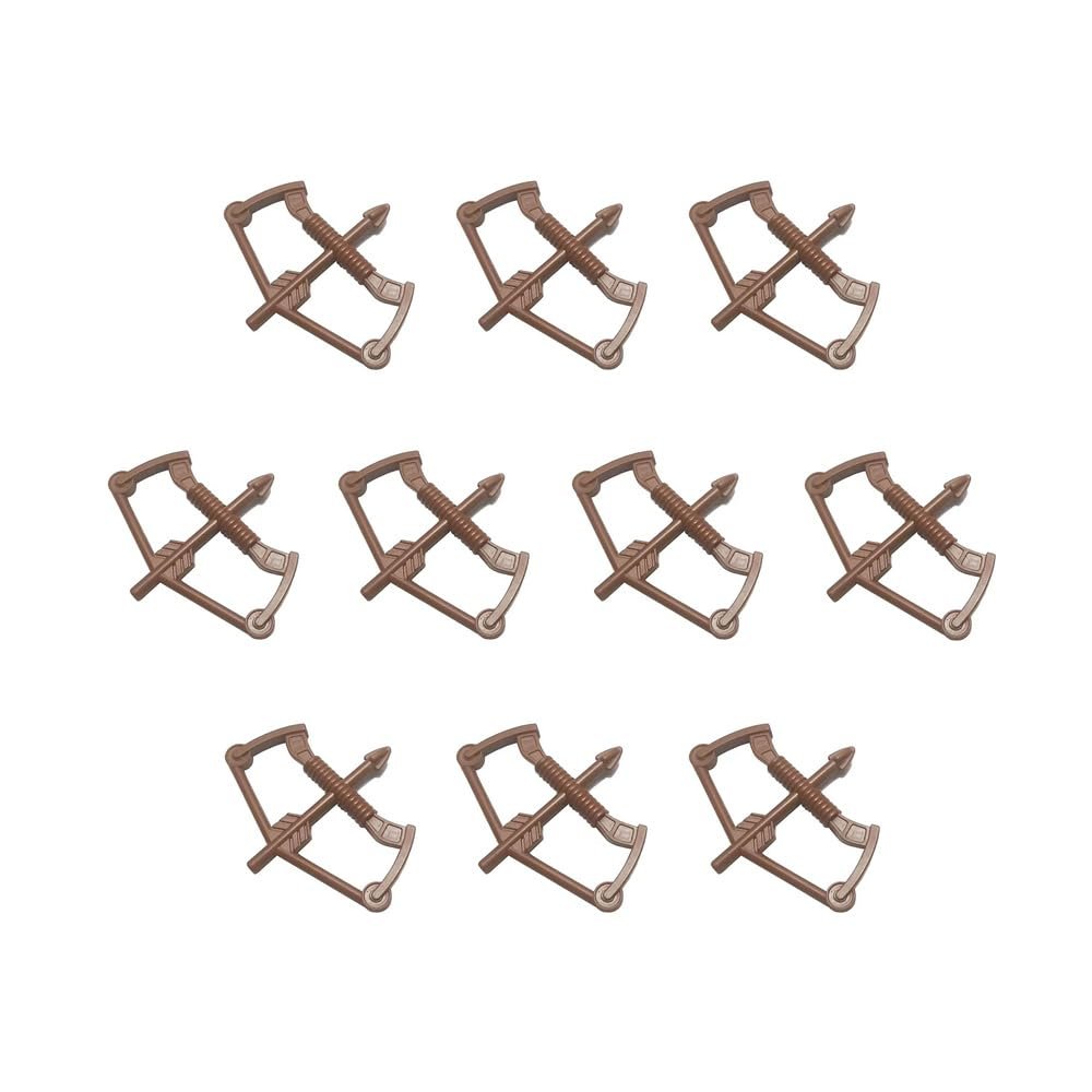Building Block Weapon Accessory Bow and Corssbow (10pcs)