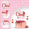 1 PCS She's the Cherry On Top Cake Topper Glitter Sweet Cherry Cake Pick Cherry On Top Baby Shower Decorations for Sweet Fruits Theme Wedding Bridal Shower Birthday Party Cake Decorations Supplies view 3
