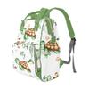 YallLocoMo Personalized Diaper Bag Backpack Gift Ocean Underwater Creature Sea Turtle Convenient and Durable: Waterproof Multi-Compartment Nappy Bag view 4