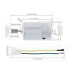 10 Teeth RS550 DC Motor 12V/24V 12000/18000/4000rpm High Speed Electric Motor Kids Ride On Car SUV Parts for Remote Control Car(40000RPM COARSE Gear_12V) view 2