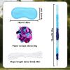 2pcs 76cm/29.92in Pinata Sticks, Include Blindfold, Rope and Confetti, Unbreakable Pinata Stick Accessories for Kids Adults Can Have Fun at Any Party (Blue) view 2