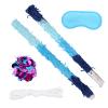 2pcs 76cm/29.92in Pinata Sticks, Include Blindfold, Rope and Confetti, Unbreakable Pinata Stick Accessories for Kids Adults Can Have Fun at Any Party (Blue) view 3