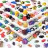 150Pcs Random 3D Printed Animals,Mystery Pack Articulated Figurines Fidget Toy,Gifts for Kids Graduation Rewards,Easter Egg Stuffers,Christmas Birthday Gifts(Varying Sizes) view 1