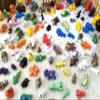 150Pcs Random 3D Printed Animals,Mystery Pack Articulated Figurines Fidget Toy,Gifts for Kids Graduation Rewards,Easter Egg Stuffers,Christmas Birthday Gifts(Varying Sizes) view 4