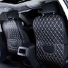 2pcs Car Seat Back Protectors for Jeep Grand Cherokee 2013-2015, Leather Backseat Kick Guard Seat Saver Seat Back Protector for Kids view 1