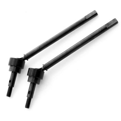 RC Car Drive shafts Compatible with RGT EX86100 86100 86110 FTX5579 1/10 RC Crawler Car Upgrade Parts Accessories 2pcs Metal Front Drive Shaft CVD