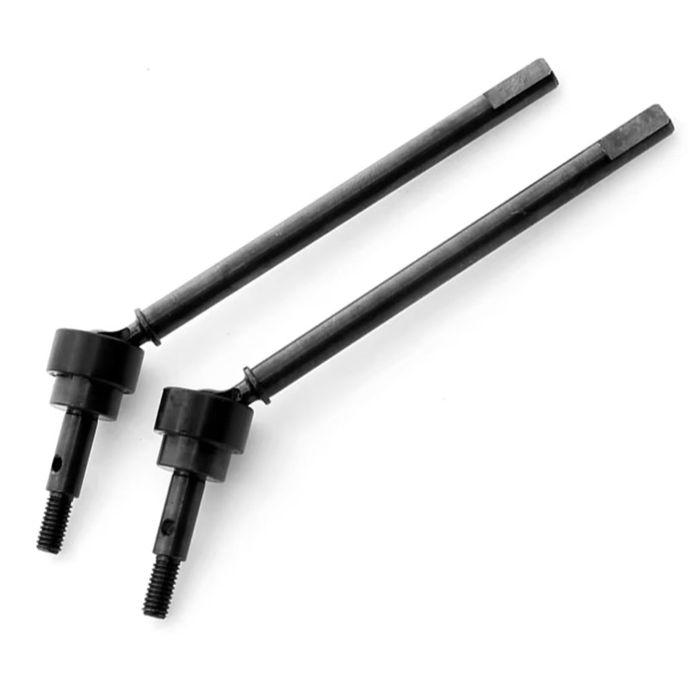 RC Car Drive shafts Compatible with RGT EX86100 86100 86110 FTX5579 1/10 RC Crawler Car Upgrade Parts Accessories 2pcs Metal Front Drive Shaft CVD