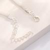 YIIABSLEP Fashion infinite symbol bracelet alloy jewelry 8-shaped diamond inlaid bracelet view 4