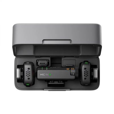 YILIANDE for Audio with Stable Transmission for MIC mini Transmitter/Receiver Two-Level Active Noise Cancelling(MIC mini 2TX 1RX)