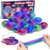 24 Pack Galaxy Slime Party Favors, Non-Sticky, Stress Relief Treasure Box Toys for Classroom Prizes Party Supplies, Student Gifts Goodie Bags Stocking Stuffers for Kids Boys Girls view 1
