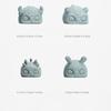 SONGCHAO Tea Statues Green Sandstone Cartoon Small Ornaments Creative Desktop Office Decoration Tea Pet Animal Play Desktop Pet(C) view 2