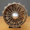 1/20 WS-15 Turbofan Jet Engine Model Kit Frighter Engine Model DIY Assembly Electric Model Engine Kit for Adults (150+ PCS) view 3