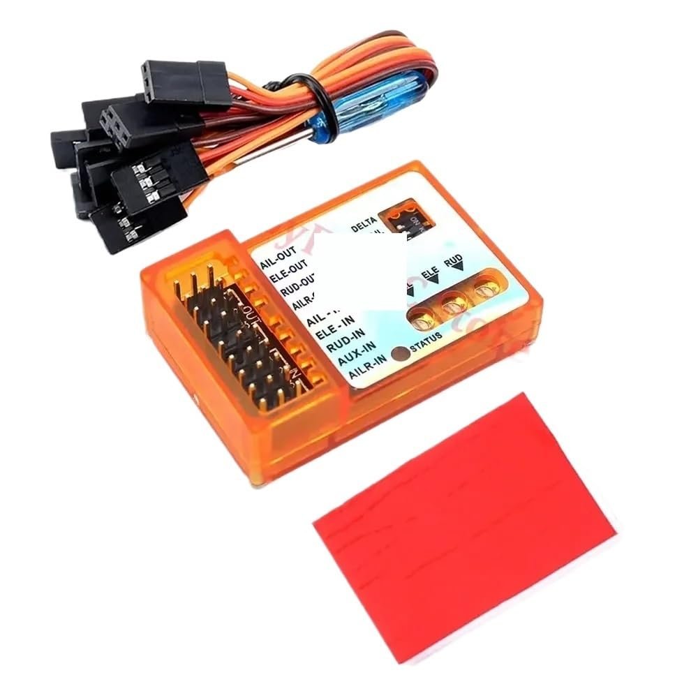 YILIANDE for ZMR for NX4 PRO for EVO Flight Controller 3D Gyroscope Balance for Fixed-Wing Aircraft Support Rate/Hold/Gyro Off Mode(NX4 PRO)