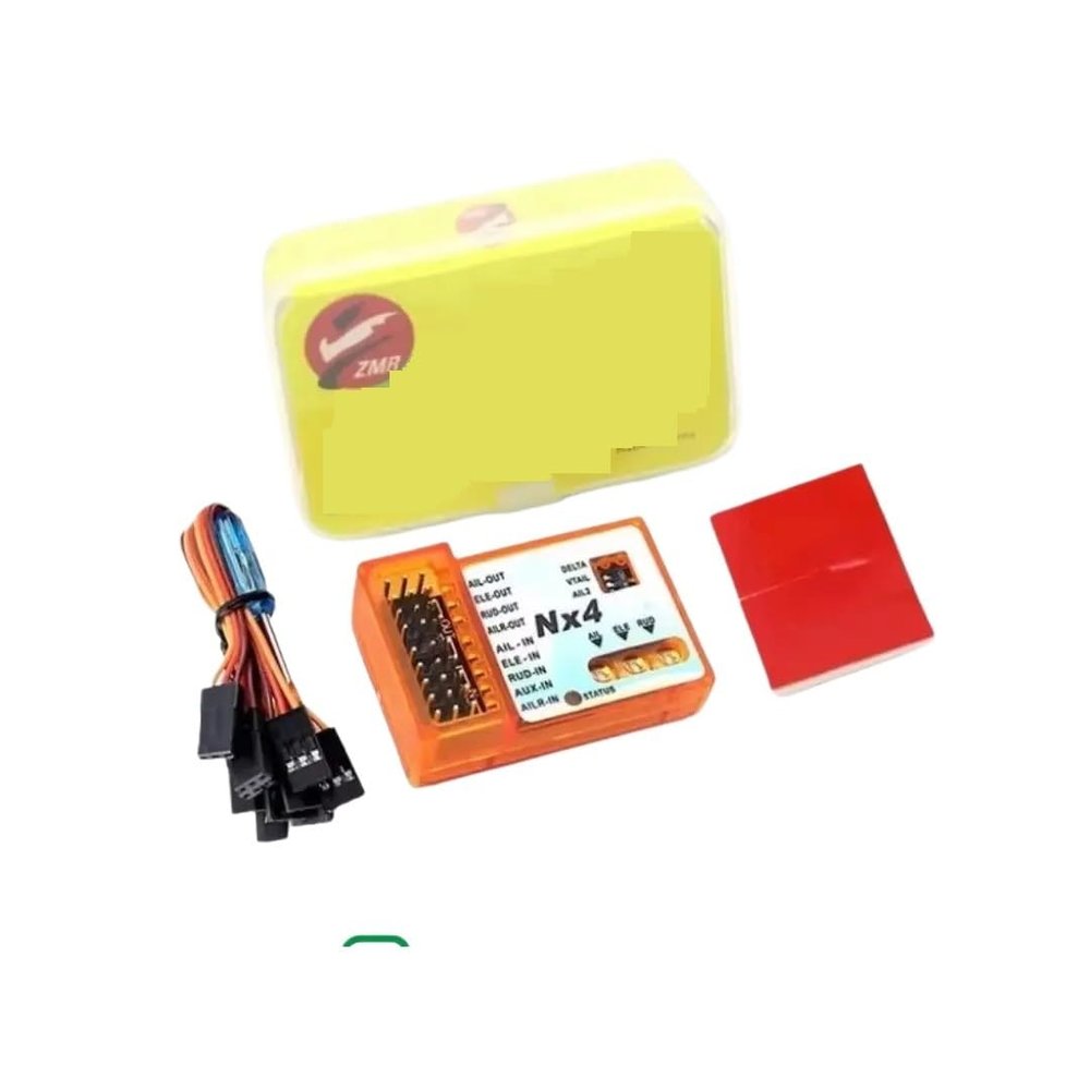 YILIANDE for ZMR for NX4 PRO for EVO Flight Controller 3D Gyroscope Balance for Fixed-Wing Aircraft Support Rate/Hold/Gyro Off Mode(NX4 EVO)