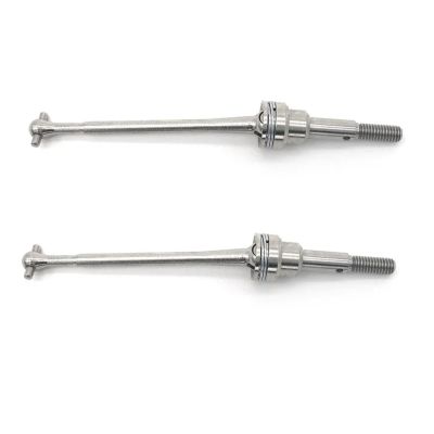 RC Drive Shafts For WLtoys 12428 12423 1/12 2Pcs Metal Front CVD Drive Shaft RC Car Crawler Short Course Truck Repairs Replacements Parts