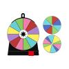 Acrylic Spinner Board Erasable Prize Wheel for Draws Features Frictionless and Wipeable Coating Smooth Rotating Spinner view 3