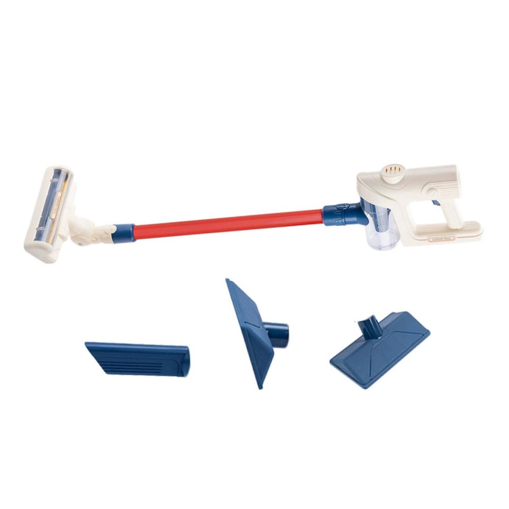 FELTECHELECTR Vacuum Cleaner with Realistic Sound and Light Effects Lightweight Vacuum for Indoor Outdoor Pretend Roleplaying Cleaning Set for Boys