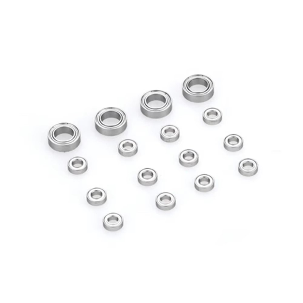 Compatible with WPL C14 C24 B36 for MN D90 for MN-90 for MN99S RC Car Spare Parts Upgrade Accessories 16PCS Steel Bearing 3X6X2mm 6X10X3mm RC Upgrade Spare