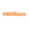 COOLHIYA Realistic Artificial French Bread Loaf Play Food for Educational Role-Playing Soft Squishy Simulation Bread Prop for Home Decoration and Photography Display view 2