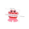 BRIGHTFUFU 6pcs Halloween Wind-up Walking Teeth with Jumping Eyes Funny Plastic Novelty for Adults Portable Party Favors for Halloween Birthday Carnival Celebration view 2