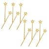 COOLHIYA 12pcs Fairy Star Wands for Sparkling Angel Wand Sticks with Glittering Star Design for Birthday Halloween Christmas Wedding Costume Party and Cosplay Accessories view 1