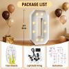 Mixifox 3FT Marquee Numbers, Large Light Up Number 30 Birthday Decorations view 2
