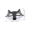 BCOATH 12pcs Half Face Wolf Masks for Halloween Cosplay with Realistic Felt Design Comfortable Fit and Easy to Wear Dress Up Accessories for Masquerade Parties and Themed Events view 2