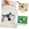 BCOATH 12pcs Half Face Wolf Masks for Halloween Cosplay with Realistic Felt Design Comfortable Fit and Easy to Wear Dress Up Accessories for Masquerade Parties and Themed Events view 3