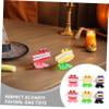 BCOATH 6pcs Halloween Wind-up Walking Teeth with Bouncing Eyes and Feet Funny Novelty for Boys and Spooky Party Favors for Halloween and Birthday Celebrations view 3