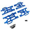 Aluminum Front & Rear Suspension A-Arms Set for Arrma 1/8 Mojave 4X4 4S BLX RC Car, CNC Alloy Upgrade Parts, Replace ARA330789 & ARA330790 view 1