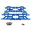 Aluminum Front & Rear Suspension A-Arms Set for Arrma 1/8 Mojave 4X4 4S BLX RC Car, CNC Alloy Upgrade Parts, Replace ARA330789 & ARA330790 view 2