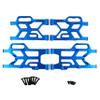 Aluminum Front & Rear Suspension A-Arms Set for Arrma 1/8 Mojave 4X4 4S BLX RC Car, CNC Alloy Upgrade Parts, Replace ARA330789 & ARA330790 view 4