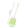 FELTECHELECTR 3pcs Mini Broom Lightweight Plastic Handle Brooms for Cartoon Design for Pretend Play and Early Cleaning Habits at Home and Kindergarten view 2